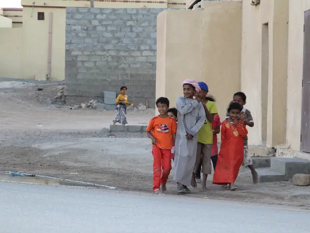 Children in Belarus Resident Town of Stein Partake in Pizza Event with Mayor Involvement