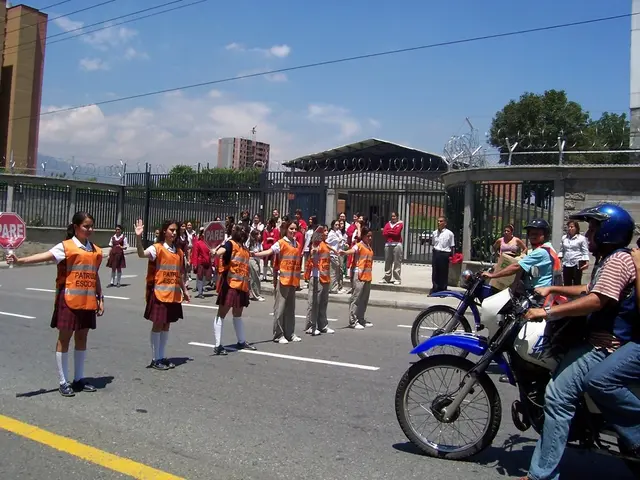 Pupils learn traffic safety guidelines