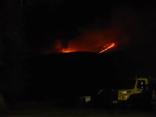 Injury sustained by a truck driver sleeping near a gas stove