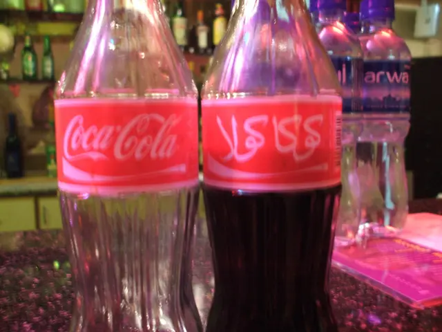 the picture contains the some bottles are there behind the bottles some more bottles are the.